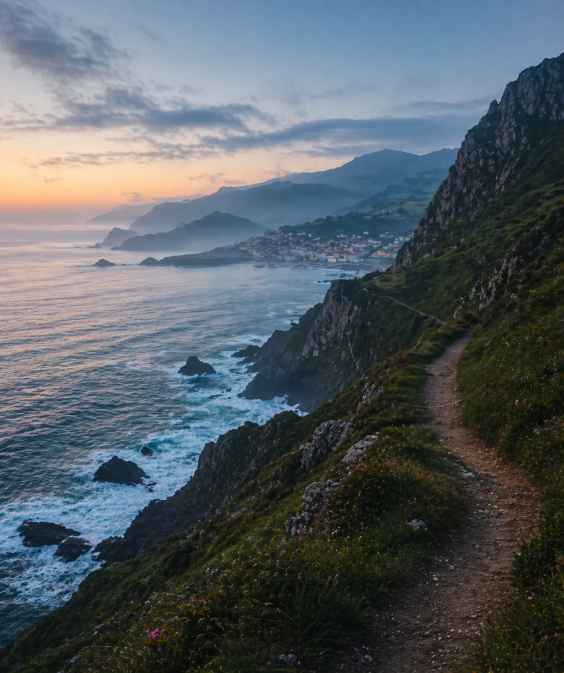 Paisaje del Camino del Norte